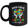 Autism Mom Strength Autism Awareness Support Love Design Coffee Mug