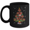 Basketball Christmas Tree Santa Basketball X Mas Lights Coffee Mug