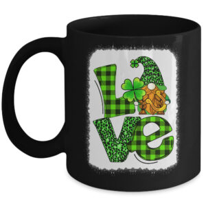 Bleached Gnomes St Patricks Day St Patricks Love Coffee Mug