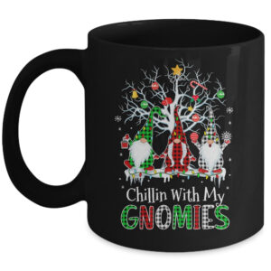 Christmas Gnome Hanging With My Gnomies Tree Holiday Coffee Mug