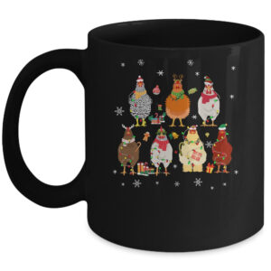Christmas Chickens Farm Heifer Christmas For Women Coffee Mug