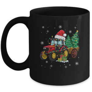 Merry Christmas Ugly Xmas Yorkie Santa Hat Funny Coffee Mug