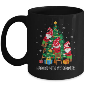 Hanging With My Gnomies Santa Ugly Christmas Xmas Coffee Mug