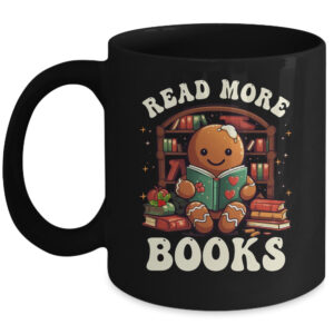 Christmas Teacher Gingerbread Read More Books Funny Women Coffee Mug