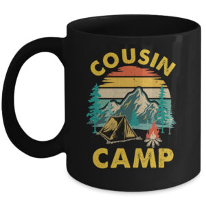 Cousin Camp Friends Summer Family Camping Vacation Coffee Mug