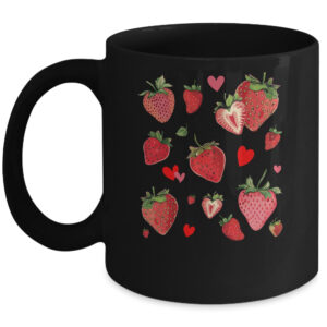 Vintage Strawberry Fruit Festival Distressed Retro 70s Coffee Mug
