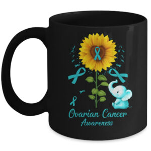 Childhood Cancer Awareness September Month Sunflower Gold Coffee Mug