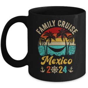 Family Cruise Mexico 2024 Summer Matching Vacation Coffee Mug