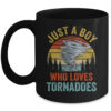 Funny Tornado Storm Chasing Hurricane Design Boys Kids Coffee Mug