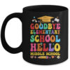 Motivational Words Floral Brain Ribbon Alzheimer's Awareness Coffee Mug