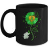 Gnome Tie Dye Shamrock St Patricks Day Coffee Mug