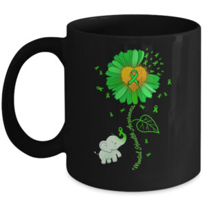 Gnome Tie Dye Shamrock St Patricks Day Coffee Mug
