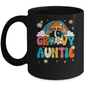 Groovy Grandpa Birthday Party Theme Decorations Rainbow Coffee Mug