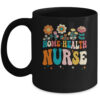 Groovy Home Health Nurse Flowers Home Health Nursing Coffee Mug