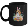 Happy Easter Cute Bunny Beagle Wearing Bunny Ears Coffee Mug