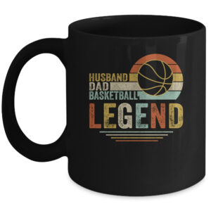 Husband Dad Pickleball Legend Vintage Fathers Day Coffee Mug
