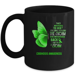 I Am The Storm Fibro Awareness Butterfly Coffee Mug