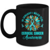 Childhood Cancer Awareness In September Wear Gold Sunflower Coffee Mug