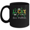 Lucky Nurse Practitioner St Patrick's Day Shamrock Outfits Coffee Mug
