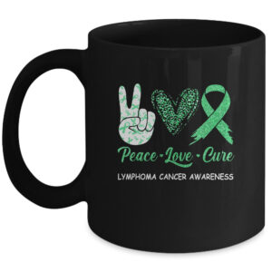 Elephant Green Ribbon Liver Cancer Awareness Sunflower Coffee Mug