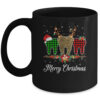 Fibromyalgia Awareness Peace Love Cure Leopard Coffee Mug