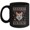 Merry Corgmas Christmas Ugly Xmas Corgi Santa Hat Funny Coffee Mug