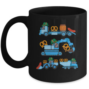 Oktoberfest Construction Vehicles German Costume Boys Kids Coffee Mug