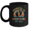 Promoted To Aunt Est 2025 Mothers Day Vintage Coffee Mug