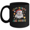 Wine Glass Christmas Santa Hat Reindeer Funny Christmas Gift Coffee Mug