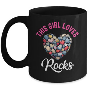 Rock Collector Hunting Women Girl Stones Geology Rockhound Coffee Mug