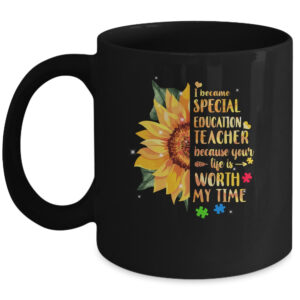 Happiness Is Being A Mom And Mimi Sunflower Coffee Mug