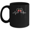Elephant Gold Ribbon Childhood Cancer Awareness Sunflower Coffee Mug