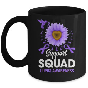 Sunflower Hummingbird Elephant Multiple Myeloma Awareness Coffee Mug