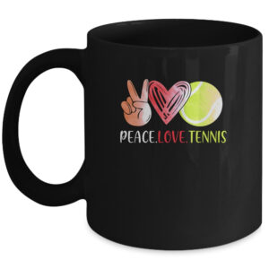 Soccer Player Girls Peace Love Soccer Women Coffee Mug