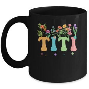 Titi Women Wildflower Floral Design Titi Mothers Day Coffee Mug