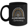 Elephant Purple Ribbon Lupus Awareness Sunflower Coffee Mug