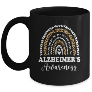 Elephant Purple Ribbon Lupus Awareness Sunflower Coffee Mug